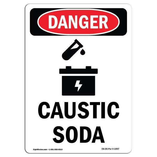 Safety Sign, OSHA Danger, 5